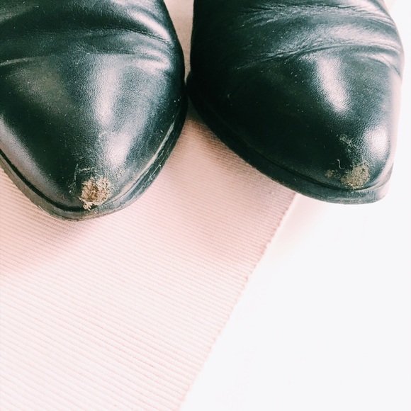 Coach black leather booties - Picture 3 of 5